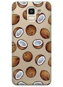 Чехол для Galaxy J6 - Coconuts