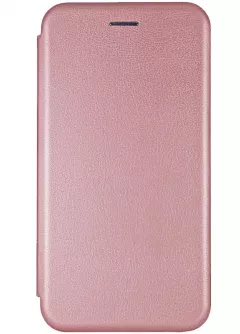 Кожаный чехол (книжка) Classy для Xiaomi Redmi Note 10 Pro / 10 Pro Max, Rose Gold