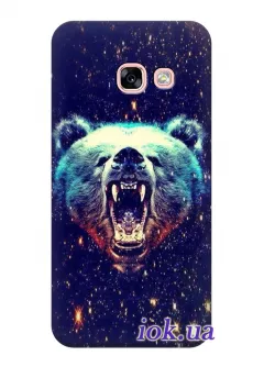 Чехол для Galaxy A3 2017 - Бурый медведь
