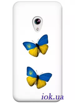 Чехол для Asus Zenfone 5 - Бабочки 