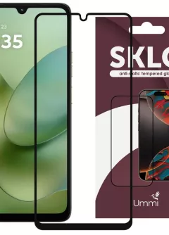 Защитное стекло SKLO 3D для Motorola Moto G06 / G06 Power , Черный