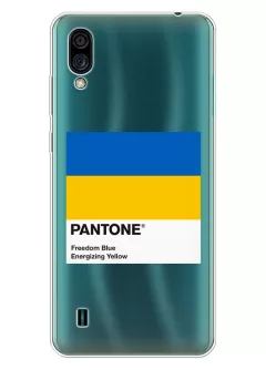 Чехол для ZTE Blade A51 Lite с пантоном Украины - Pantone Ukraine