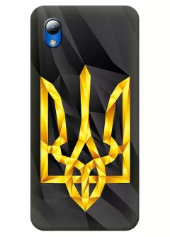 Чехол на ZTE Blade L8 с геометрическим гербом Украины