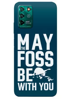 Чехол для ЗТЕ Блейд В30 - Звездные войны Star Wars the May Foss be with You Гранд-мастер Йода Grand Master Yoda 