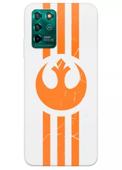 Чехол для ЗТЕ Блейд В30 - Звездные войны Star Wars оранжевый герб Альянса Сопротивления Rebel Alliance 