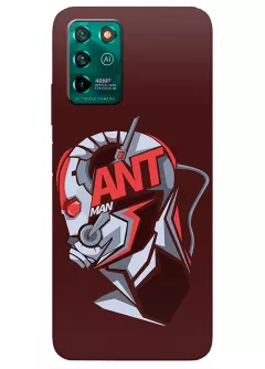 Чехол для ZTE Blade V30 - Человек-муравей, Ant-Man Скотт Лэнг вектор-арт крупным планом 