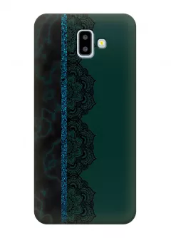 Чехол для Galaxy J6 Plus 2018 - Зеленая мандала