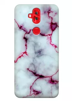 Чехол для ZenFone 5 Lite - Розовый мрамор