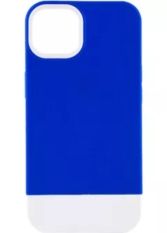 Чехол TPU+PC Bichromatic для Apple iPhone 11 (6.1"), Navy Blue / White