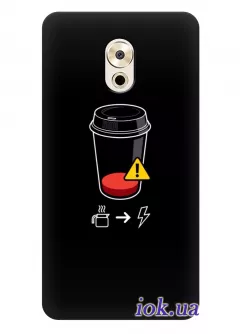 Чехол для Meizu Pro 6 Plus - Нет кофе, нет энергии