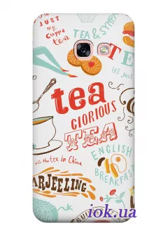 Чехол для Galaxy A5 2017 - Время чая