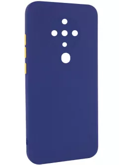 Чехол TPU Square Full Camera для TECNO Spark 6, Синий