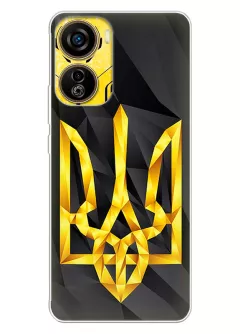 Чехол на ZTE Nubia Neo 5G с геометрическим гербом Украины