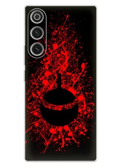 Бампер для ZTE Nubia RedMagic 10 Air из силикона - Сила крови Шарингана