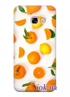 Чехол для Galaxy A5 2017 - Апельсинки
