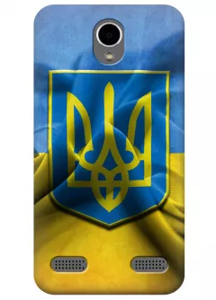 Чехол для ZTE Blade A520 - Герб Украины