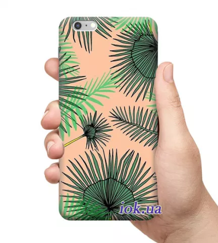 Чехол для смартфона с принтом - Пальмы