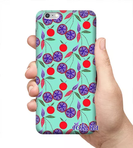 Чехол для смартфона с принтом - Веселые ягодки