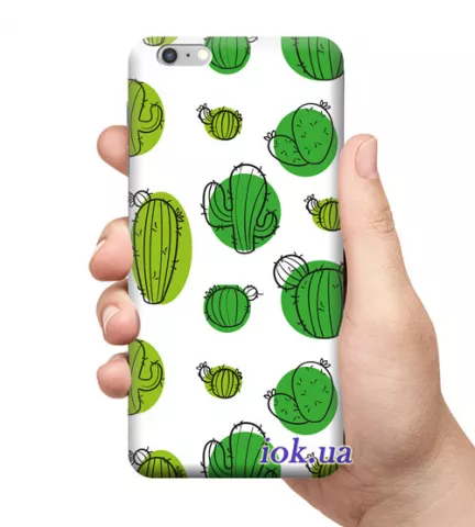 Чехол для смартфона с принтом - Клипарт кактусов