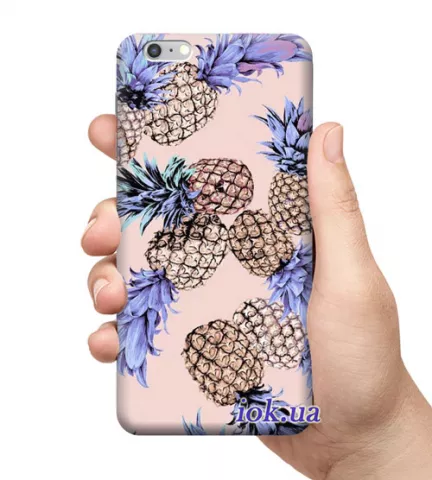 Чехол для смартфона с принтом - Нежные ананасики