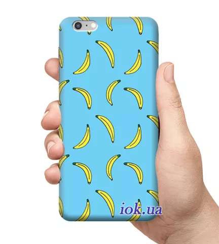 Чехол для смартфона с принтом - Бананчики