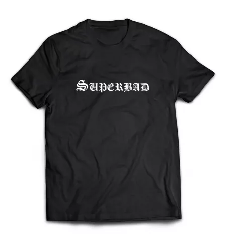 Белая мужская футболка - Superbad