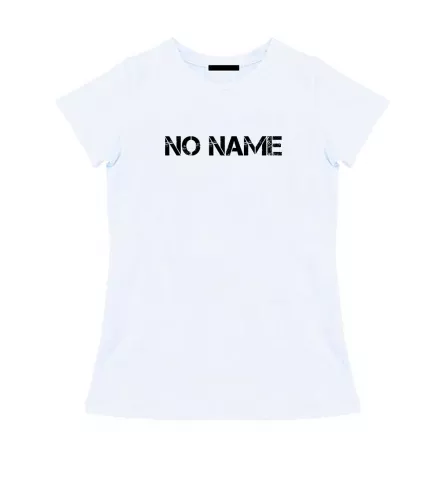 Женская белая футболка - No name