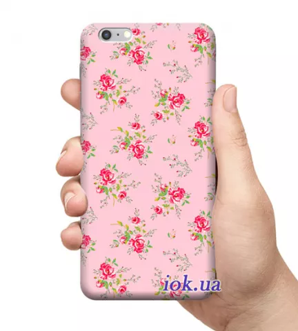 Чехол для смартфона с принтом - Sweet flowers
