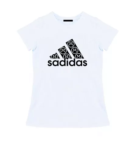 Женская футболка - Sadidas