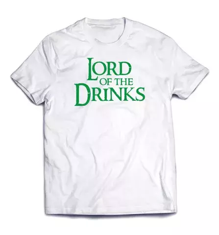 Стильная футболка Lord of the Drinks