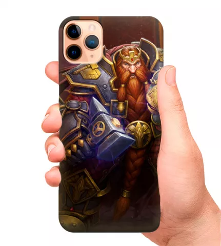 Наладка для Сяоми 11Т из силикона - World of Warcraft WoW Ворлд оф Варкрафт ВоВ Magni Bronzebeard Магни Бронзобород