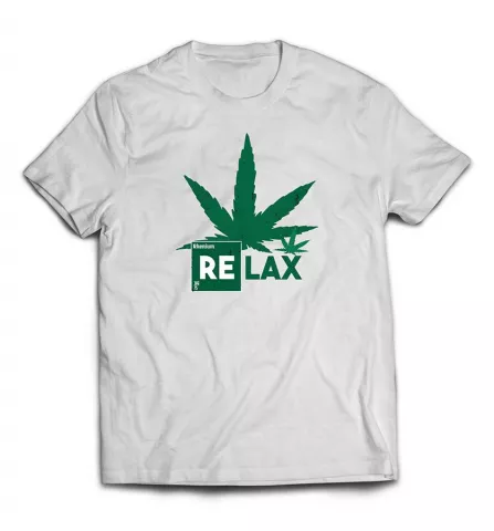Заказать футболку с прикольным рисунком - Relaх / Релакс