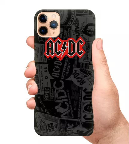 Чехол на телефон с принтом AC/DC