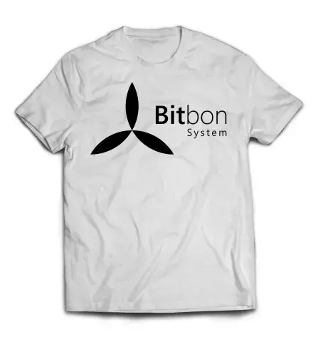 Белая футболка - Bitbon System