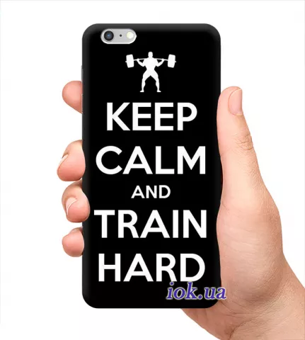 Чехол для смартфона - Keep Calm and Train Hard