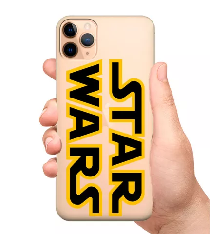 Прозрачный чехол - Лого Star Wars