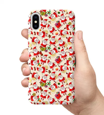 Чехол для смартфона с принтом - Деды Морозы