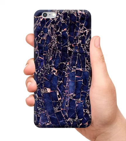 Чехол для смартфона с картинкой - Фиолетовый опал