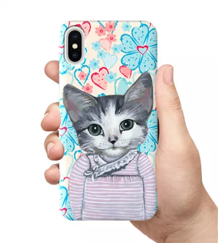 Чехол для смартфона с принтом - Kitten