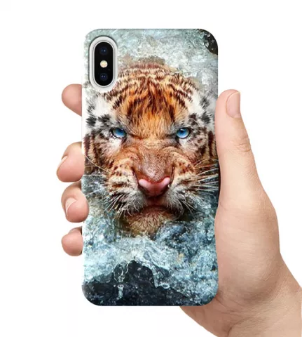 Чехол для смартфона - Тигр в воде