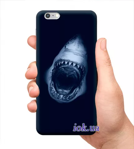 Чехол для смартфона с принтом - Акула