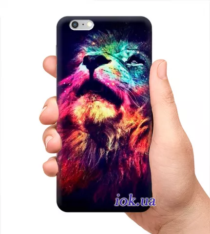 Чехол для смартфона с принтом - Lion