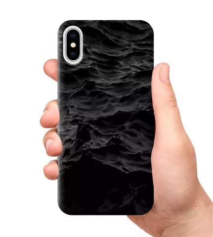 Чехол для смартфона - Черные волны