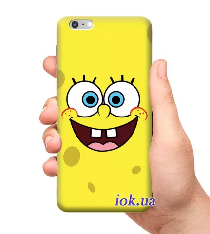 Чехол для смартфона с принтом - SpongeBob
