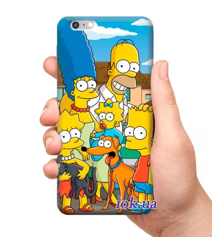 Чехол для смартфона с принтом - The Simpsons