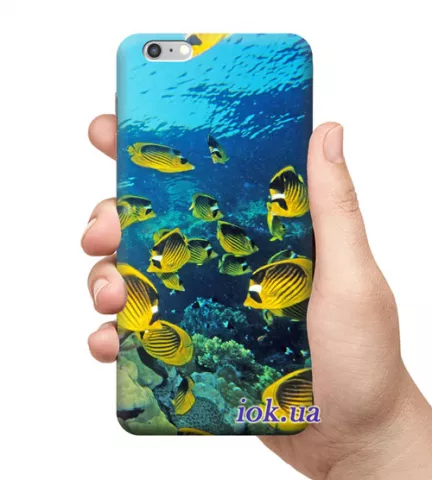 Чехол для смартфона с принтом - Морские рыбки