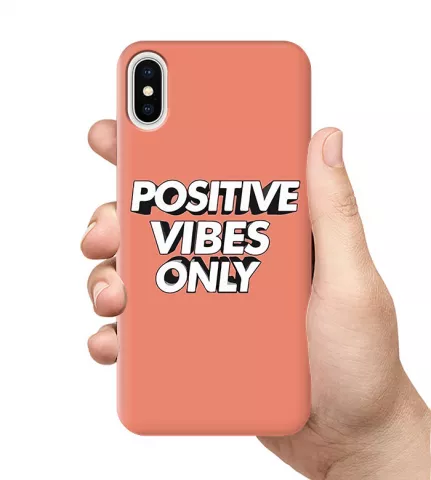 Чехол для смартфона с принтом - Positive Vibes Only