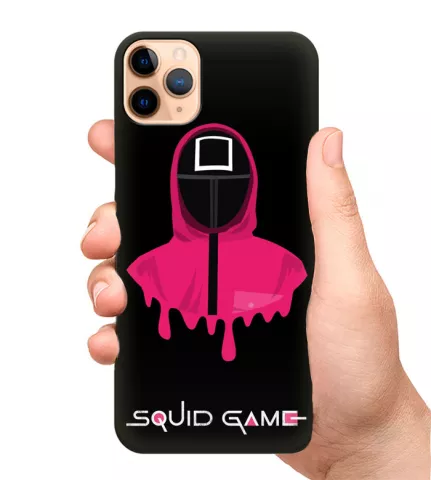 Популярный чехол для телефона с принтом Squid game и охранником с квадратом
