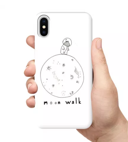 Чехол для смартфона с принтом - Moon walk