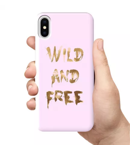 Чехол для смартфона с принтом - Wild and free